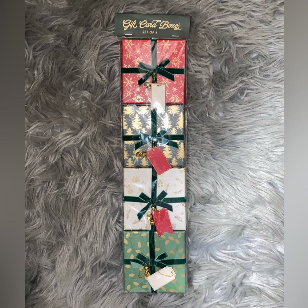 Gift card boxes (new )